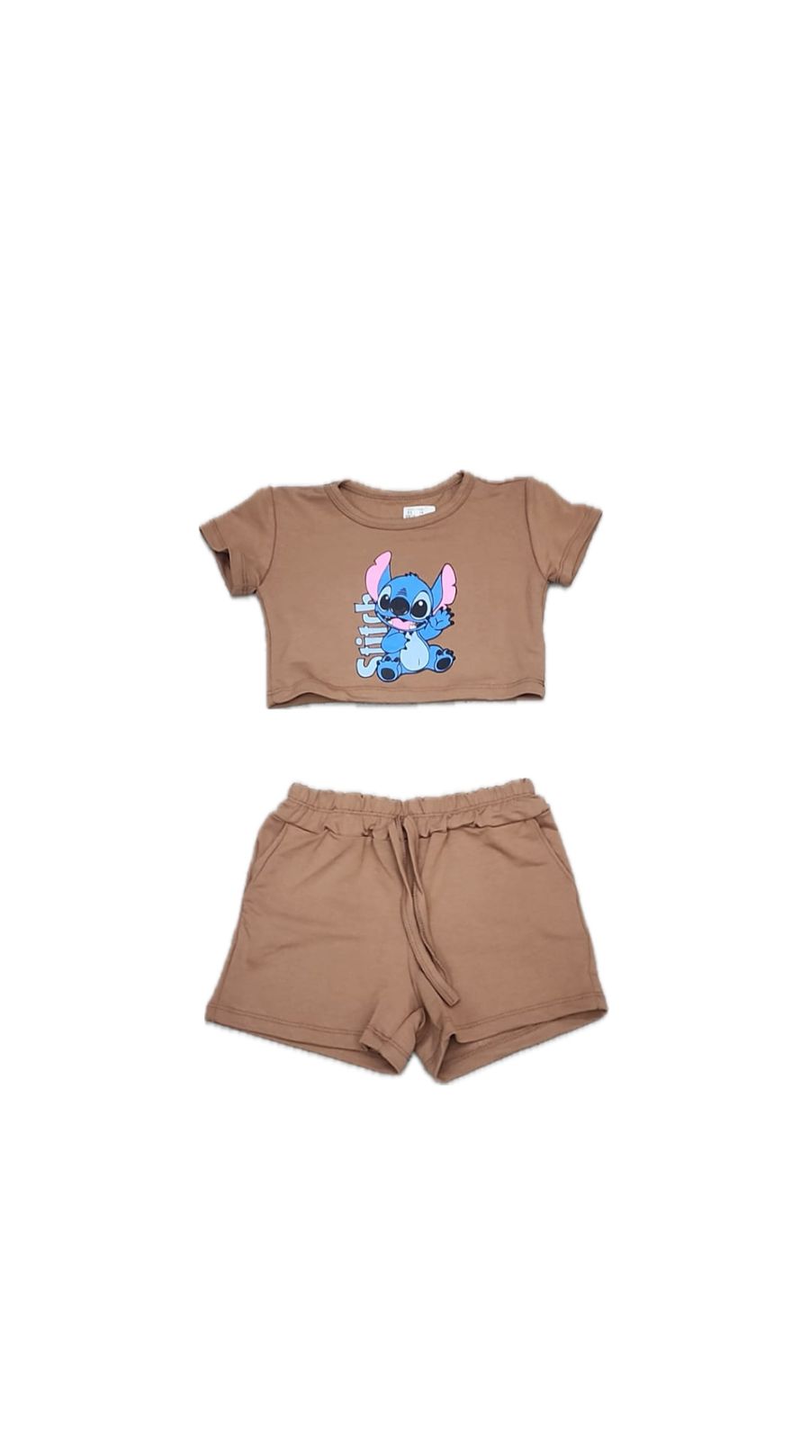 CONJUNTO PERSONAGEM STITCH - MENINA