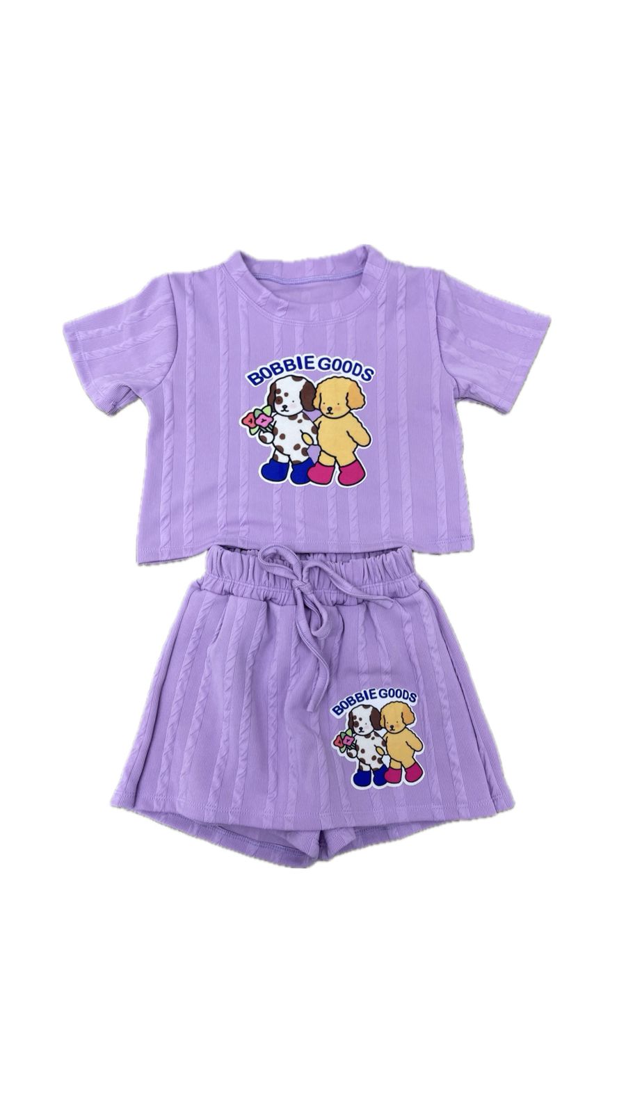 CONJUNTO CANELADO BOBBIE GOODS - MENINA