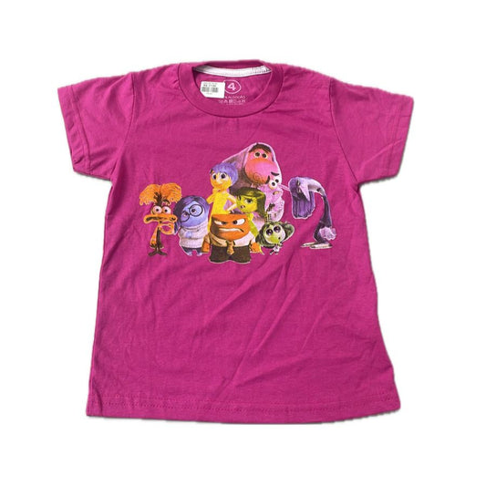 CAMISETA PERSONAGEM DIVERTIDAMENTE - MENINA
