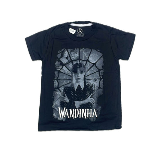 CAMISETA PERSONAGEM WANDINHA- MENINA