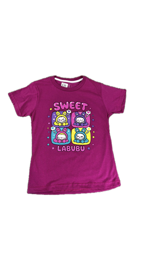 CAMISETA LABUBU PERSONAGEM - MENINA