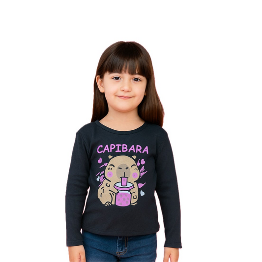 Blusa longa - Capivara