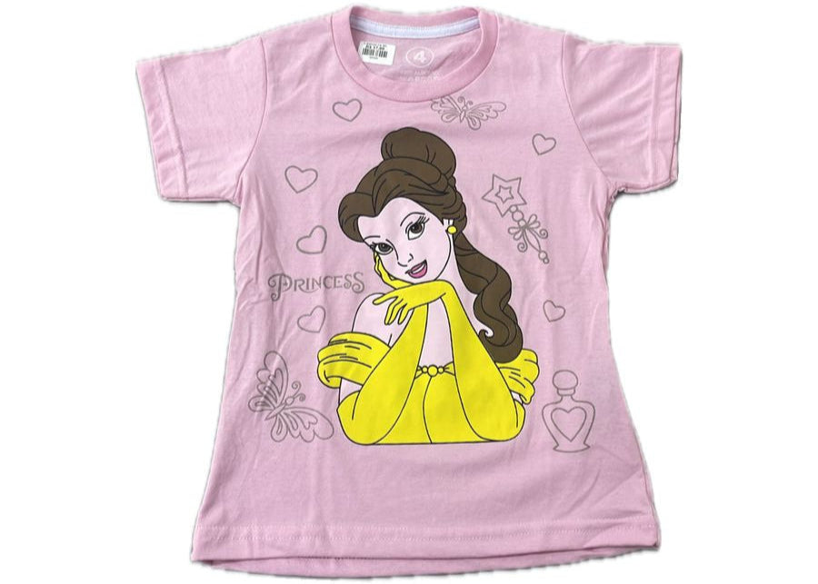 CAMISETA PERSONAGEM PRINCESA - MENINA