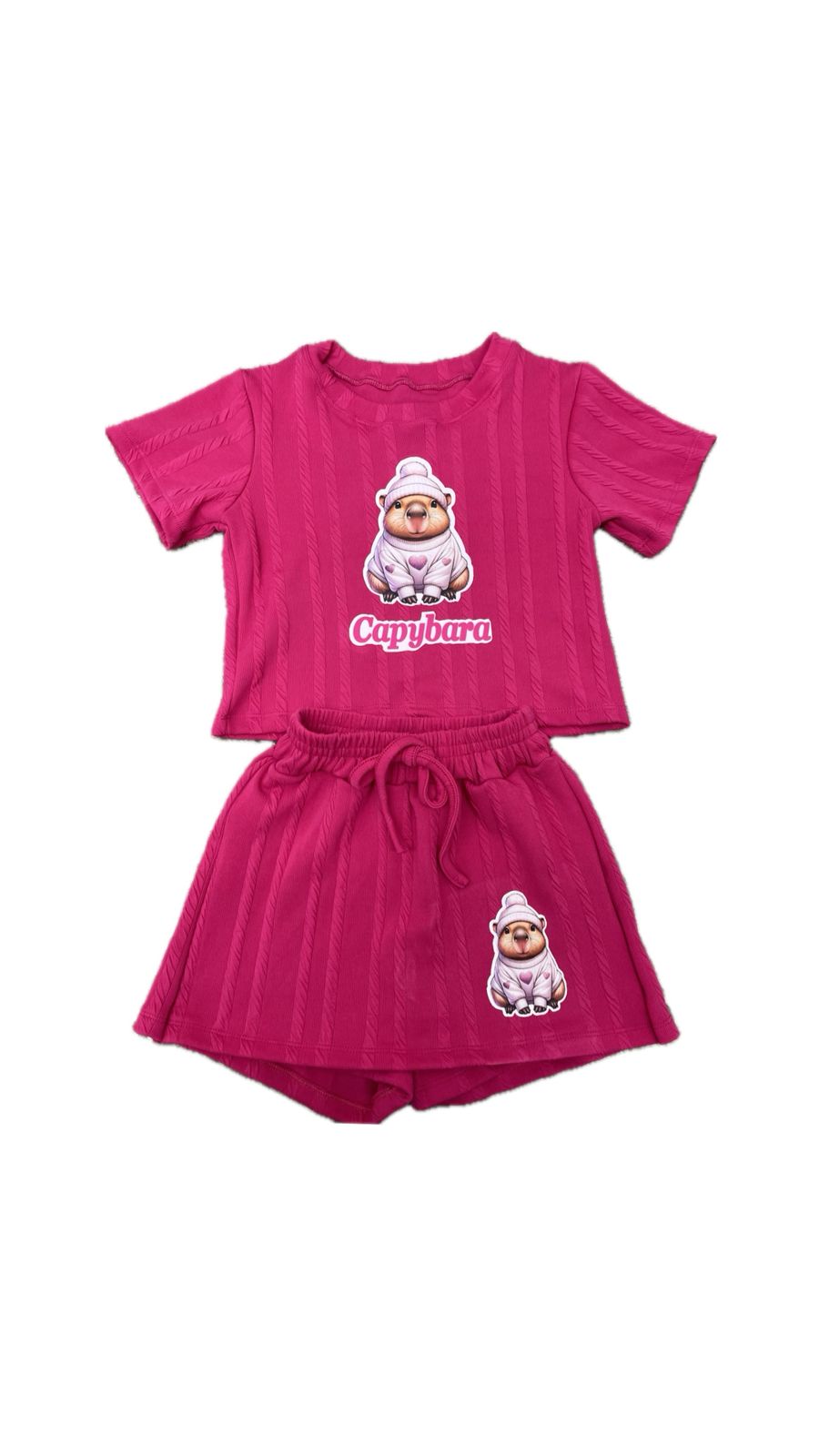 CONJUNTO CANELADO BOBBIE GOODS - MENINA