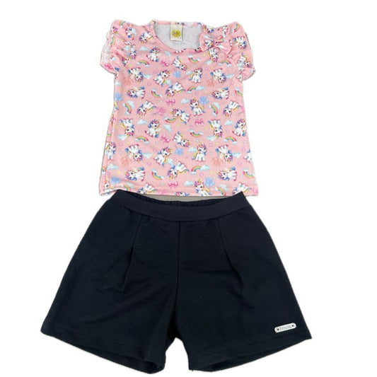 CONJUNTO ESTAMPADO INFANTIL - MENINA