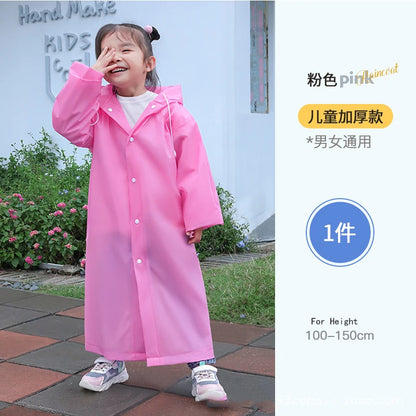 Capa de Chuva Infantil com Estampa de Animais – Impermeável e Dobrável | Unissex