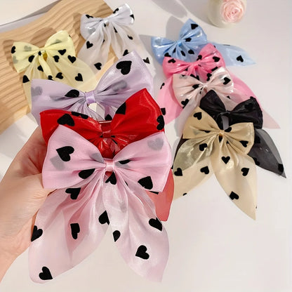 Kit com 10 Presilhas de Cabelo "Love" – Estilo Doce, Não Puxa o Cabelo | Para Meninas de 7 a 13 Anos Marca: NoEnName_Null