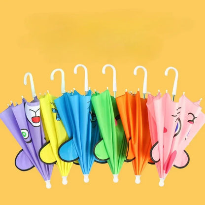 Guarda-Chuva Infantil com Orelhinhas de Animais – Proteção UV, Leve e Divertido | Presente para Meninos e Meninas