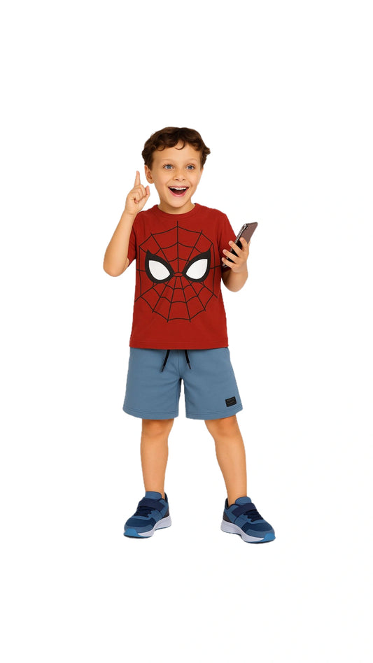 CAMISETA PERSONAGEM HOMEM ARANHA - MENINO