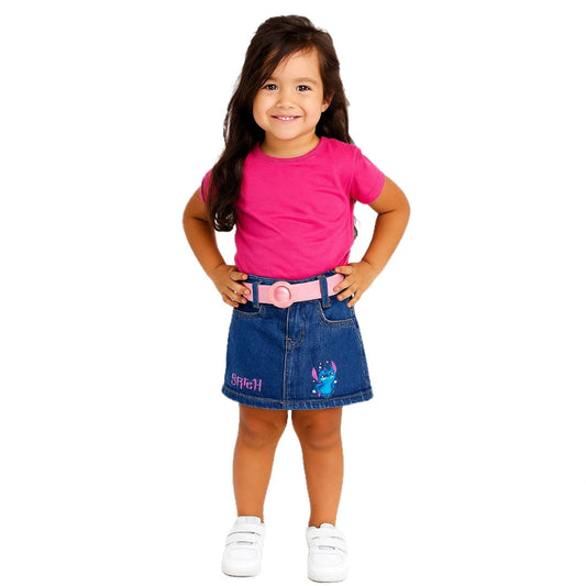 SAIA JEANS PERSONAGEM STITCH - MENINA